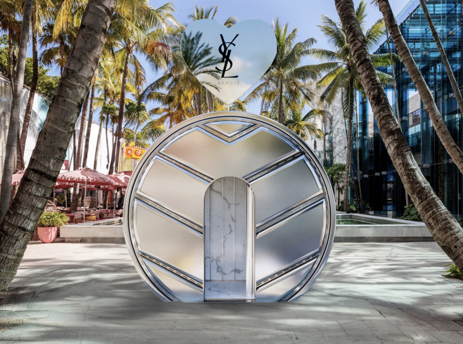 YSL Beauty Love Game Pop Up In Miami; Rendering by Another A Story (Photo Courtesy of YSL Beauty)